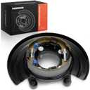 A-Premium Rear Passenger Loaded Parking Brake Backing Plate Assembly Compatible with Ford Models - F-250 Super Duty/F-350 Super Duty 2005-2012, F-450 Super Duty/F-550 Super Duty 2011-2012