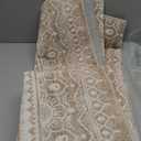 Tortania Area Rug Living Room Rugs - 5x7 Washable Large Soft Neutral Boho Moroccan Bohemian Farmhouse Rug Indoor Floor Carpet for Bedroom Under Dining Table Home Office Decor - Light Brown