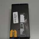 Matte Black Door Knobs,Interior Door Knob with Lock,Coastal Style Door knob for Privacy and Bedroom (Bath or Privacy) (1)