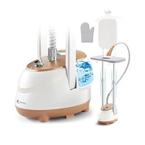 Steamer for Clothes,1800W Standing Garment Steamer with Adjustable Double Rod,Flat and Hanging Ironing,Clothes Steamers with 10 Ironing Modes,30s Fast Heat-up