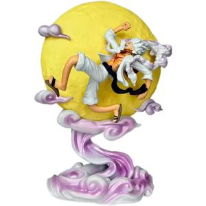 Anime One Piece Figure, Luffy Nika Form, Light-Up Version