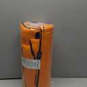 downluxe Queen Comforter Set - Orange and Black Queen Comforter, Soft Bedding Sets for All Seasons -3 Pieces - 1 Comforter (88"x92") and 2 Pillow Shams(20"x26")