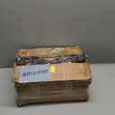 WLIVE Tall Dresser for Bedroom, 6 Drawer Dressers & Chests of Drawers, Fabric Dresser for Closet, Night Stand with Metal Frame, Storage Tower with Fabric Bins, Wood Top, Rustic Brown Wood Grain Print (11.73"D x 15.67"W x 39.37"H)