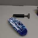 Sunlite Sports Waterproof Football for Lawn Backyard Pool Beach Lake Park Water Toy, Outdoor Play, for Kids Children Teens Adults, Family Fun (Blue)