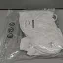 Boys Toddler Rash Guard Long Sleeve Zip Up UPF 50+ Sun Protection UV Shirts Quick Dry Kids SPF Swim Shirt Thumb Hole (X-Large, White)