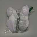 BAXINIER Girls White Cheerleading Dance Shoes Athletic Training Tennis Breathable Youth Competition Cheer Sneakers (4 Big Kid)