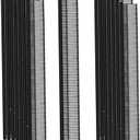 NEX&CO Mini Stitch Fastener Refills, 10000 Pcs 4.4mm / 0.18inch Extra Fine Stitch Gun Fasteners, Tiny Smallest Clothing Tag Barbs Attachments for All Micro Tag Gun(Not for Standard) - Black