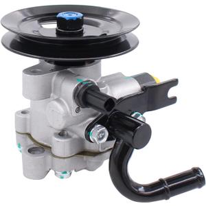 NewYall Power Steering Pump with Pulley for Hyundai Accent 1.6L 2006-2009, Kia Rio/Rio5 1.6L 2006-2011