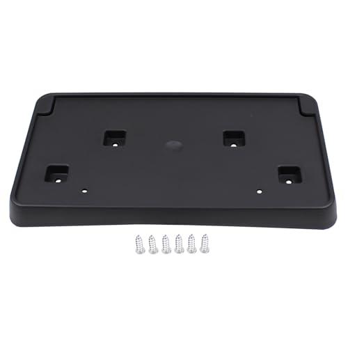 MOTOKU Front Bumper License Plate Bracket Mounting Holder Frame for Jeep Grand Cherokee 2016-2022 with Screws