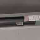 Cordless Blackout Roller Shades Blinds for Windows Free-Stop,Pull Down Room Darkening with Valance,Thermal Insulated Woven Fabric Window Door Blinds for Home,Office,Black 34" W x 72" H