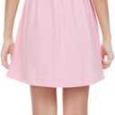 Pink Angel 3-Pack Girls' Dresses, Kids Casual Fit and Flare Sleeveless Summer Dress & School Outfit, 100% Cotton 7-8 