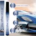 KOSIMI Magic Car Scratch Remover Pen  Quick & Easy Paint Repair for All Vehicles, Fix Scratches, Chips & Scuffs Instantly, Waterproof & UV Resistant Touch-Up Pen, Fits All Car Colors (Grey 3PCS)