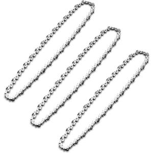3Pcs 6 Inch Mini Chainsaw Chain, 1/4" LP Pitch .043" Gauge 37 Drive Links,mini chainsaw 6" chain,Replacement Chains for Portable Mini Chainsaw (6"-37DL-1/4"LP .043"-3pcs)