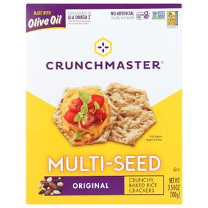 Crunchmaster, Crackers Multiseed Original, 3.54 Ounce (EXP 12/23/26)