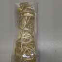 36 Pcs Triangle Table Number Holders - Rust-Resistant Metal Place Card Stands for Weddings, Office & Home Decor(Gold)