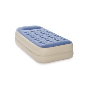 Intex Twin Dura-Beam Standard Raised Pillow Rest Airbed Mattress, 39in x 75in x 18in