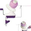 Yarn Ball Winder for Crocheting: Yarn Winder for Crocheting & Yarn Spinner for Knitting Hand Operated