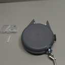 39ft Wall Mounted Retractable Dog Leash with Length Lock, Anti Tangle Pet Leash for Medium Large Dogs up to 50lbs, Multi Purpose Outdoor Indoor Retractable Dog Tie