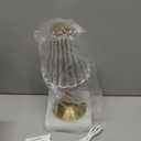 Liliful 6 Pcs Cordless Table Lamp Rechargeable Touch LED Small Gold Portable Battery Operated USB-c Desk Lamp 3 Color Dimmable for Bedroom Living Room Dining (Gold,Rose Style)