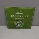 EXPAWLORER Anti Slip Dog Socks to Prevent Licking Paws, Dog Shoes for Hot Pavement, Dog Booties for Dogs, Traction Control Boots & Paw Protectors for Hardwood Floors (Medium (4 Count), Dark Grey)