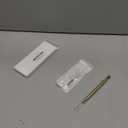 Double-Head Cat Eye Nail Magnet Set, Nail Magnet Tool with Cat Eye Nail Magnet Beads and Nail Magnet Guides, Double-Side Flower Design Nail Magnetic Pen, Cat Eye Magnet for Nail Art DIY (Gold)