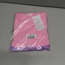 Bumeex Girl's Dresses Cotton Ruffle Sleeve Tiered Swing A-Line Cute Midi Casual Sundress (5T, #Pink)