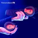 Manta Pro Sleep Mask - 100% Light Blocking Sleep Mask for Side Sleepers, Breathable and Comfortable, Spacious & Zero Pressure for Long Lashes, Perfect for Sleep/Travel/Nap/Shift Work