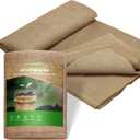 VIVOSUN 40 in x 13 ft Burlap Fabric, High Density Natural Jute Fiber, Multipurpose Burlap for Gardening, Outdoor Plant Care, Weed Barrier, DIY Crafts, and Decoration