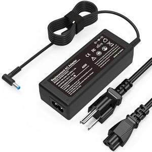 AYKLCZUU 45W Charger Compatible with HP Laptop Charger Blue Tip 4.5mm,741727-001 TPN-C125 HSTNN-LA40 HSTNN-DA40 854054-002 HSTNN-CA40 740015-002 740015-003 740015-004 15-f387wm 15-f272wm 15-f233wm