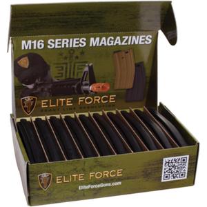 Elite Force M4 and M16 6mm BB Airsoft Gun Magazine (Black (140 Rounds))