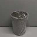 Monarch Abode Metal Bathroom Trash Can Waste Basket for Bedroom, Office Desk, & Dorm, Handcrafted, Durable Decorative Pewter Small Trash Can Bathroom Garbage Bin Wastebasket