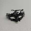 Hoshin Masquerade Mask, Mardi Gras Deecorations Venetian Masks for Womens (Black)