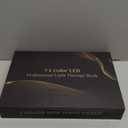 Red Light Mask for Face, 71 Colors Facial Care Mask, 850nm Infrared & Red Light Masks, Ergonomic Design for Home & Travel, Black