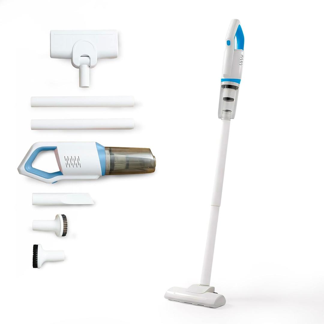 Handheld Cordless Vacuum Cleaner for Home Car Upholstery - Rechargeable Stick Dust Buster for Pet Hair Hardwood Floor & Mattress 15k Pa Lite Pro