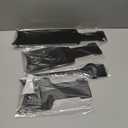 Mudder 4 Pcs Balayage Highlighting Board and Brush Kit 1 Hair Dye Brush and 3 Balayage Highlighting Board with Teeth Black Hair Dye Comb for Women Hairstylist Accessories