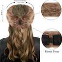 Loritta Womens Winter Headbands Faux Fur Headband Elastic Ear Warmers Furry Ear Muffs,Dark Brown