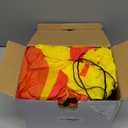 5FT Winter Inflatable Campfire Blow-up Fake Campfire Built-in 4 LED Lights for Winter Inflatables Outdoor Decorations Inflatable Fake Fire for Bonfire Birthday Party Decor Supplies Yard Lawn Garden