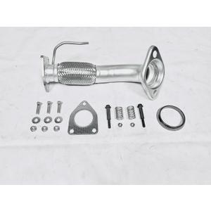 Exhaust Front Flex Pipe Direct Fit Compatible with Honda Accord 2008 2009 2010 2011 2012 2.4L, Compatible with Acura TSX 2.4L 2009 2010 2011 2012 2013 2014