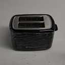 Toastmaster 2-Slice Cool Touch Toaster, Black with Stainless Accent