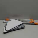 Wall Cleaner Mop with 79 Inches Long Handle, 360 Wall Washer Cleaner Tool for Walls/Ceiling Fans/Dust/Baseboard/Floors Clean, Ceiling Cleaner Tool Duster with Squeegee 6 Replacement Pads