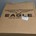 Eagle 5 Gallon Type I Yellow Safety Gas Can for Diesel with Flame Arrester and Self-Closing Lid, Made in the USA, Galvanized Steel Flammable Storage Can, UI50SY