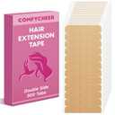 2 x Hair Extension Tape 300 Tabs, Double Sided Adhesive Replacement TapePre Cut Adhesive Tape for Tape in Extensions, Professional Hair Tape