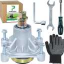 604214 Spindle Assembly with 604123 Pulley Spacer and Assembly Tool Kit for Hustler Raptor 34" 36" 42" 52" 934794 935817 934893 934414 937854 933077 931899 933937 938605 931741 Lawn Tractors