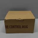 12oz Self Heating Coffee Mug, Temperature Controlled Smart Mug for Home Office, 3-5 Hours Battery Life, Ceramic Coating Auto Heated Coffee Cup with Charging Coaster, Temperature Display, Black