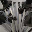 Impact Canopy 10' x 10' Canopy Tent Gazebo with Dressed Legs, White