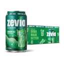 Zevia Zero Sugar Soda, Ginger Ale, 12 oz Cans (8-Pack) Naturally Sweetened, Non-GMO Project Verified, Gluten-Free, Vegan (EXP 12/05/27)