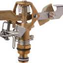Orbit 55032 1/2" BRS Sprinkler Head, Connection, Silver and Gold