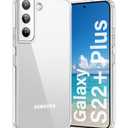 Vakoo Case for Samsung Galaxy S22+ Plus 5G | Clear Anti-Yellowing, Hard Back, Military-Grade Drop Protection, Supports Wireless Charging - Transparent