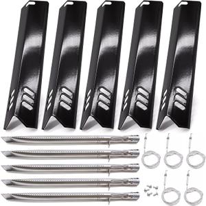 Replacement Parts for Backyard Grill BY14-101-001-04 GBC1460W BY13-101-001-13 BY12-084-029-98 GBC1255W, Dynaglo DGF510SSP DGF510SSP-D, 5-Pack Grill Heat Tents, Burner Tubes, Grill Ignitors