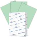 Hammermill Colored Paper, 20 lb Green Printer Paper, 8.5 x 11-1 Ream (500 Sheets) - Made in the USA, Pastel Paper, 103366R